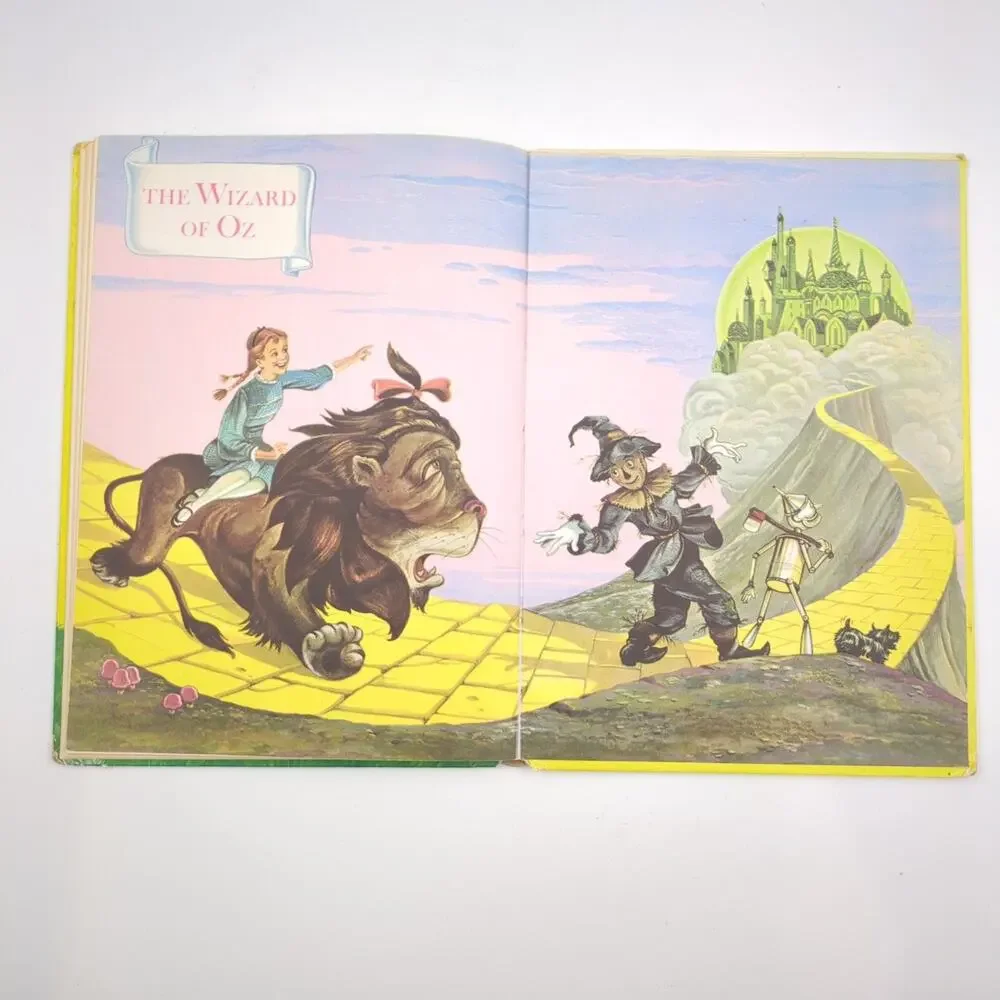Wizard of Oz L. Frank Baum 1950 Allen Chaffee Adaptation Anton Loeb Illus